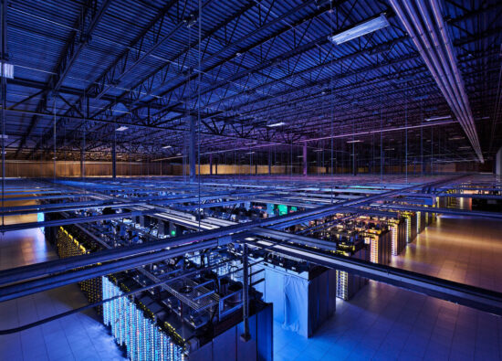 datacenter google vue intérieure