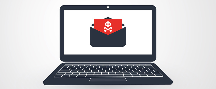 email dangereux ransomware