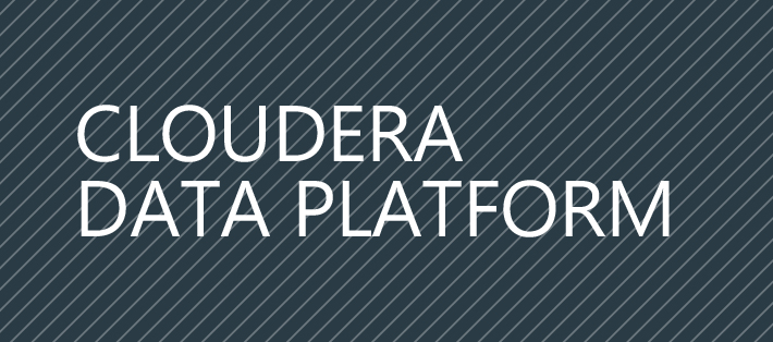 Cloudera Data Plateform