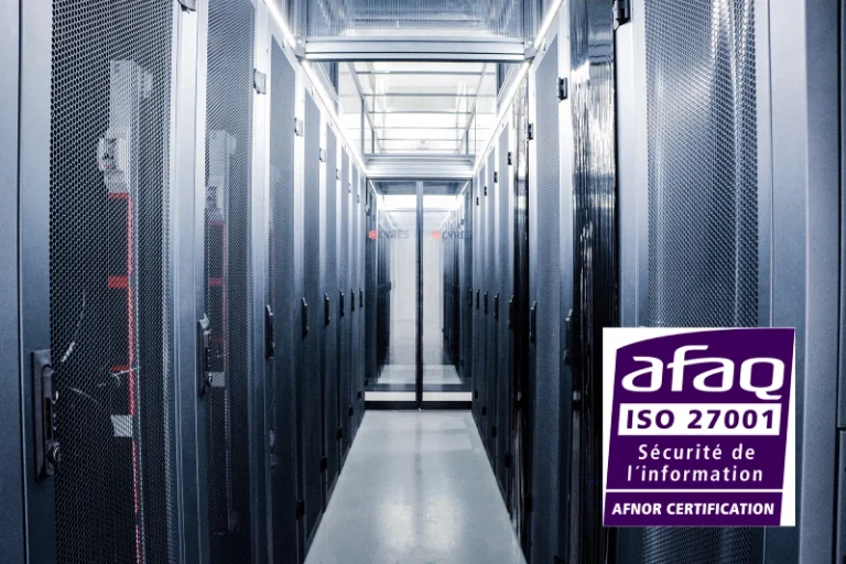 Datacenter ISO 27001 certifié