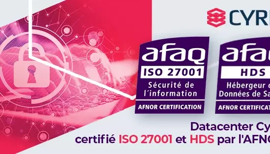 certification iso 27001 et HDS